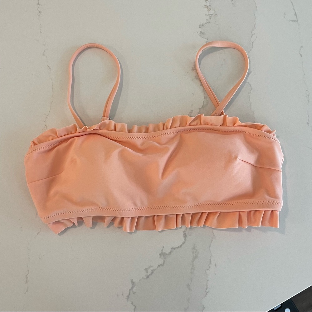 Cupshe Light Pink Bandeau Bikini Top Bathing Suit - NWT size Small